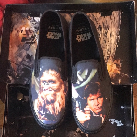 Sperry Other - 🎥 SPERRY 10.5 STAR WARS Slip on boat shoe NWB 🎥